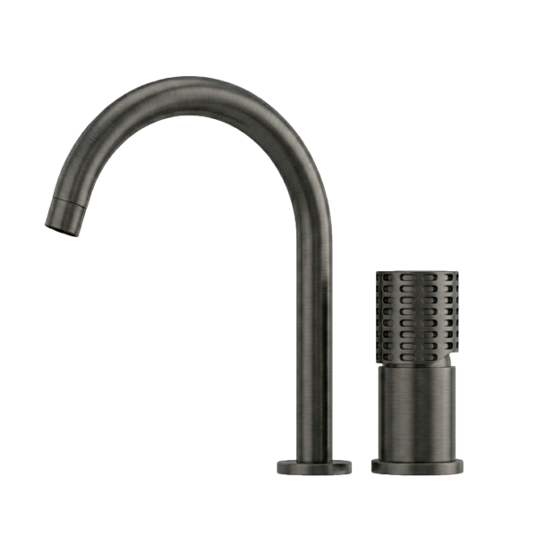 Смеситель для раковины Remer Celebrity CEC57GM, оружейная сталь PVD