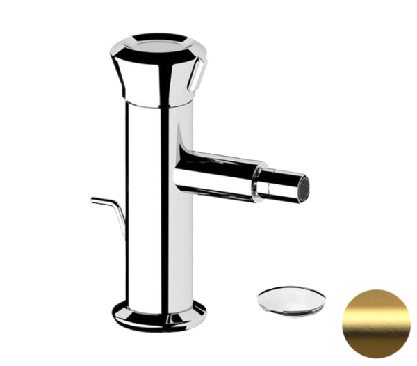 Смеситель для биде Remer Element ET20BG, золото брашированное