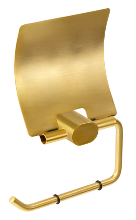 Бумагодержатель Remer Lounge LN60BG, золото брашированное