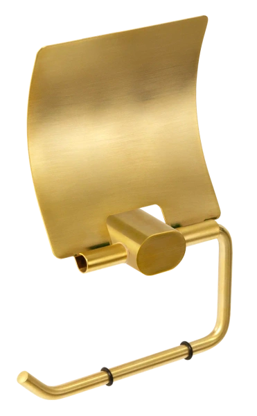 Бумагодержатель Remer Lounge LN60BG, золото брашированное