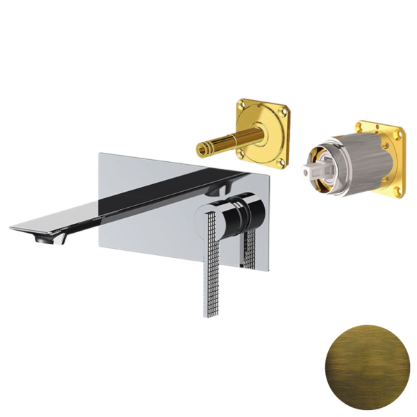 Смеситель для раковины Daniel Club ANC632KBOM, латунь матовая состаренная