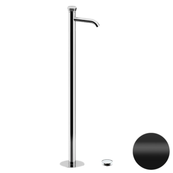 Смеситель для раковины Remer Element ET18NO, черный матовый