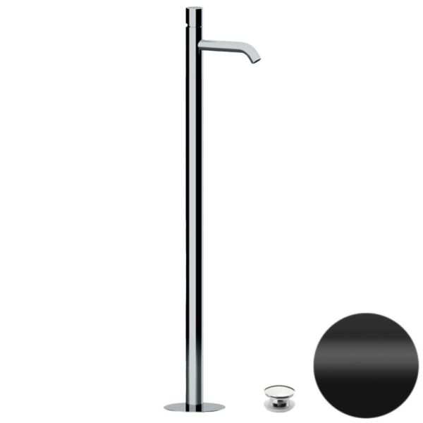 Смеситель для раковины Daniel Trilogy TG68815, чёрный матовый