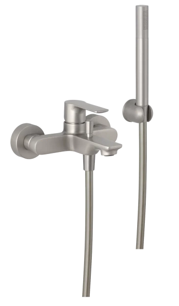 Смеситель для ванны Remer EY02XV, сталь