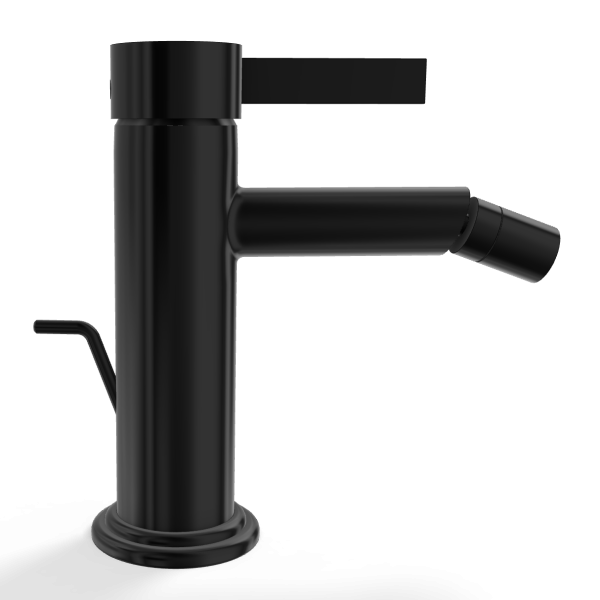 Смеситель для биде Remer Metrica MC20CFP, черный брашированный хром