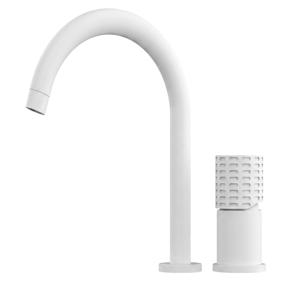 Смеситель для раковины Remer Celebrity CEC57LBO, белый матовый