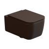 Чаша подвесного унитаза GSG Ceramic Design Brio BRWCSO035, Cacao Matt
