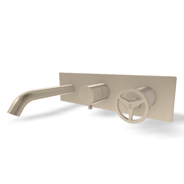 Смеситель для ванны Remer Chrono CH54D2WBXV, сталь