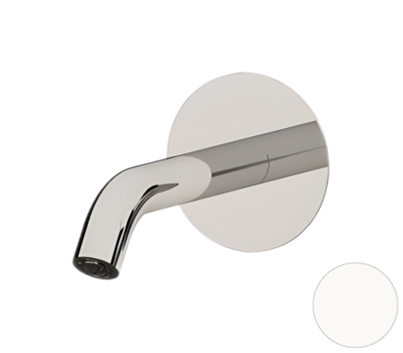 Излив настенный 16 см Remer X Style 91XF90BO, белый матовый