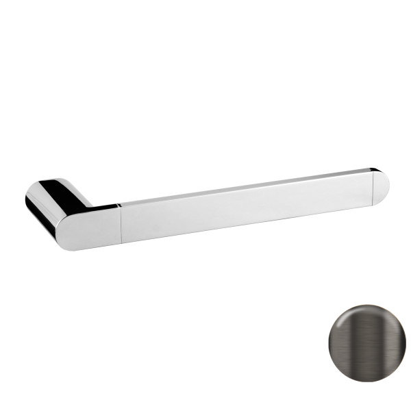 Полотенцедержатель Remer Lounge LN44GM, оружейная сталь PVD