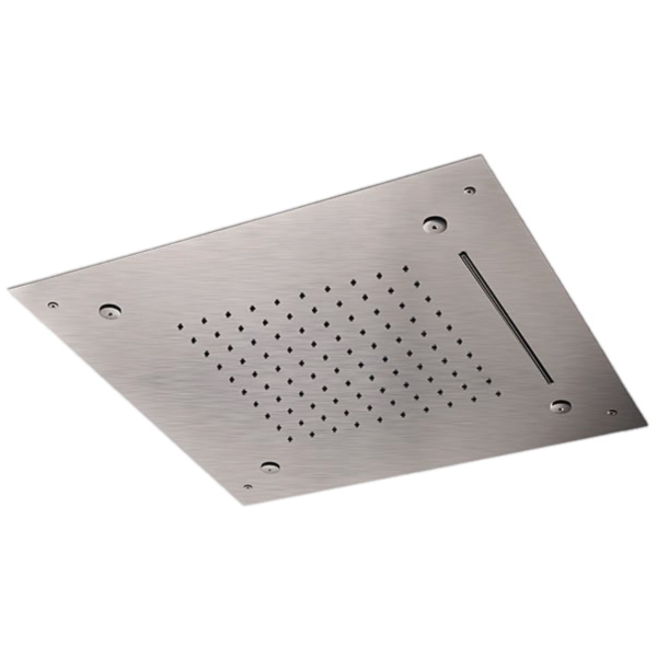 Верхний душ потолочный 50 см Remer INOX SS357SFS50NC