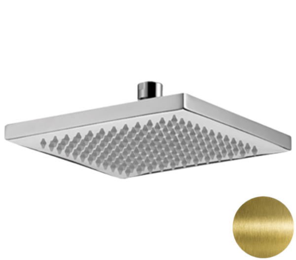 Верхний душ с шарнирным соединением 20 см Remer 359SSVOX, латунь состаренная