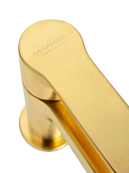 Смеситель для биде Mariani Kali A22493KL12, золото брашированное