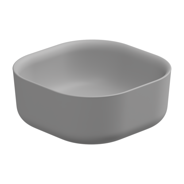 Раковина накладная 42 см GSG Ceramic Design Hit! HILAVQU42033, Perla Matt