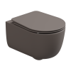 Чаша подвесного унитаза со смывом Smart Clean GSG Ceramic Design Hit! HIWCSO029, Tortora Matt