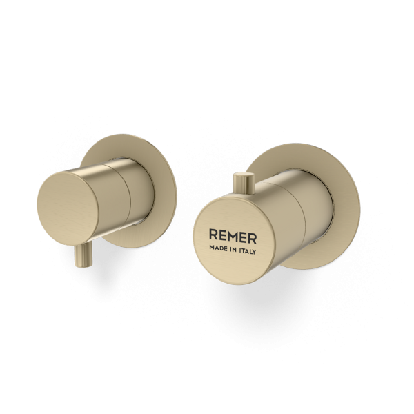 Смеситель для душа Remer X Style XT93ZPWBNZ, никель брашированный PVD