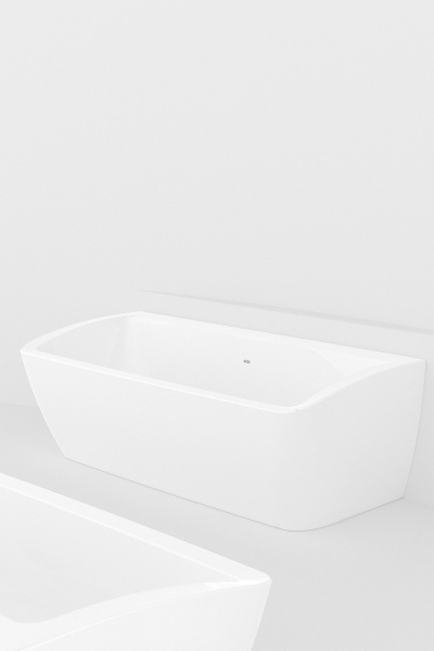 Ванна пристеночная 1700x800 мм Technova Wand VATWD, белый глянец