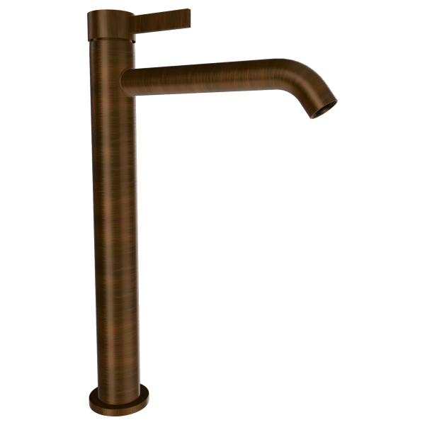 Смеситель для раковины Remer Metrica MC11LXLBR, бронза масляная