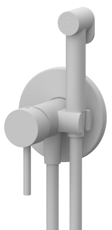 Гигиенический душ со смесителем Remer X Style X65WBO, белый матовый