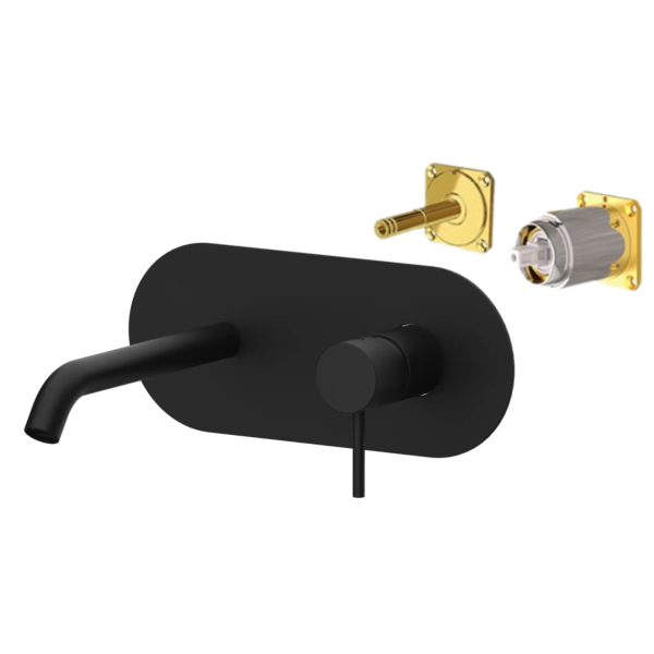 Смеситель для раковины Remer X Style X15KBNO, черный матовый