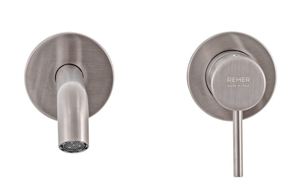 Смеситель для раковины Remer X Style X15PLWBXV, сталь