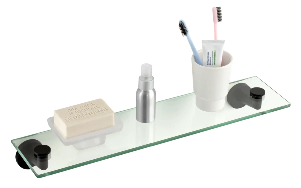 Полка 53 см Remer Guest GS20NO, черный матовый