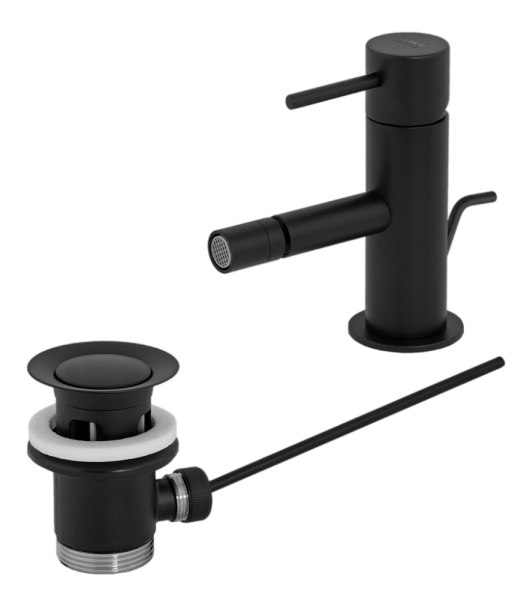 Смеситель для биде Remer X Style X20NO, чёрный матовый