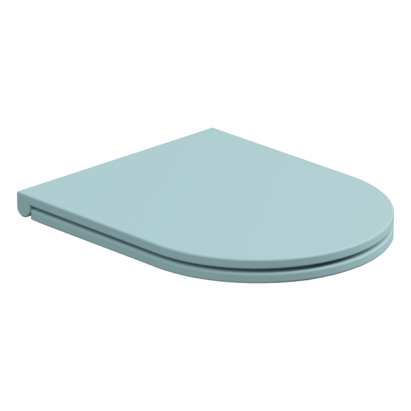Крышка с сиденьем для подвесного унитаза с микролифтом GSG Ceramic Design Like LKCOPRSLTICR037, Ice Matt