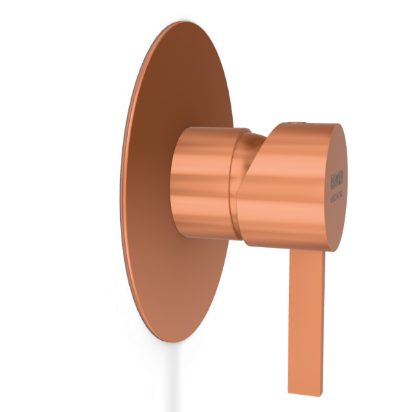 Смеситель для душа Remer Metrica MC30LRP, медь брашированная