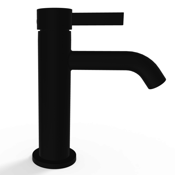 Смеситель для раковины Remer Metrica MC12NO, черный матовый