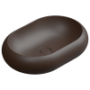 Раковина накладная 60x42 см GSG Ceramic Design Petra PELAV60035, Cacao Matt