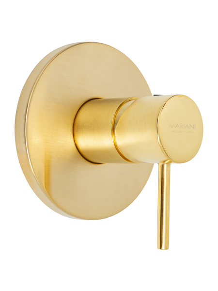 Смеситель для душа Mariani Next B22179NS, золото брашированное