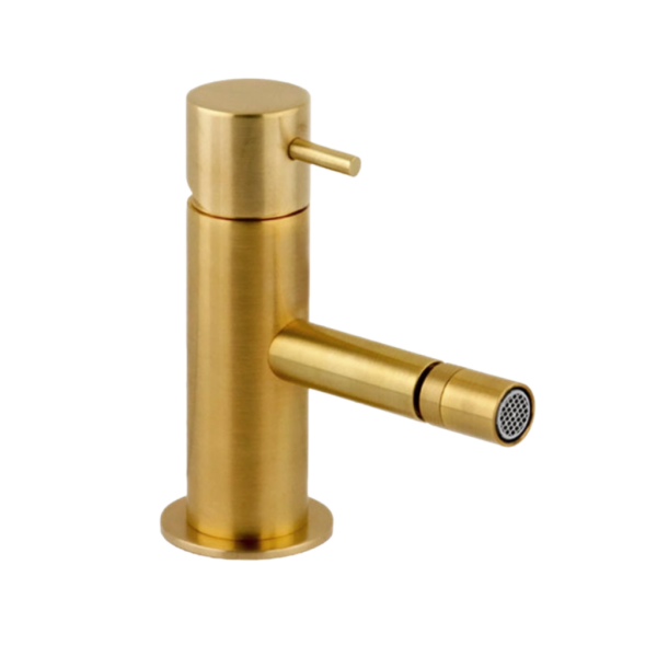 Смеситель для биде Daniel Tokyo TK604DP, золото брашированное