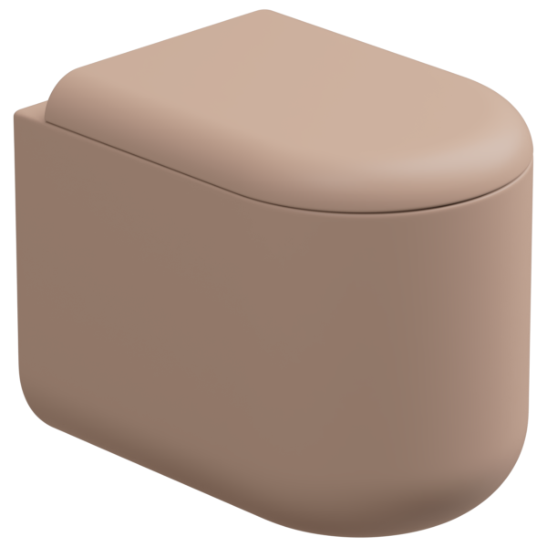 Чаша приставного унитаза Eco Clean (торнадо) GSG Ceramic Design PEWC01EC032, Cipria Matt