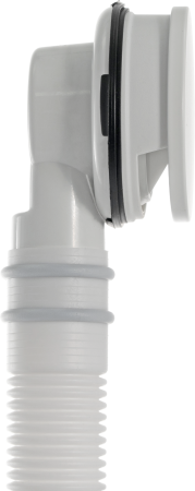 Слив-перелив click-clack для ванны OMP Tea 2868.660.6XD, белый матовый