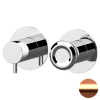 Смеситель для душа Remer Element ET93ZPWBRP, медь брашированная