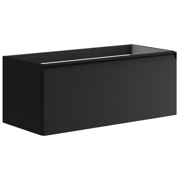 Тумба для раковины с 1 ящиком 100 см Onsen Fusion 78-BP-100-K1-M98, антрацит