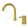 Смеситель для раковины Remer Metrica MC57HS, латунь брашированная PVD