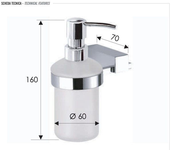 Дозатор Remer SQ SQ13CR