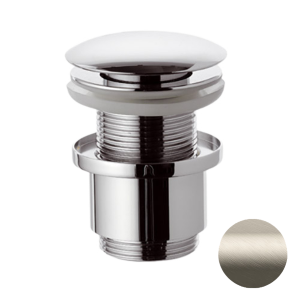 Донный клапан без перелива 1”1/4 Remer 904CC2114XV, сталь