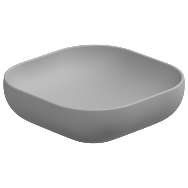 Раковина накладная 45 см GSG Ceramic Design Easy EALAVQU45033, Perla Matt