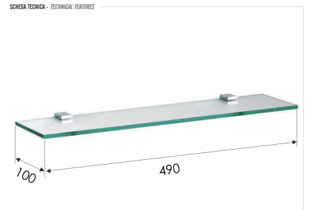 Полка 49 см Remer SQ SQ20CR