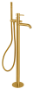 Смеситель для ванны Remer X Style X08BG, золото брашированное