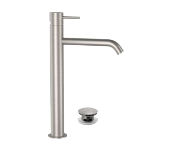 Смеситель для раковины Remer X Style INOX SSX10LXLB, нержавеющая сталь