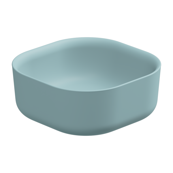 Раковина накладная 42 см GSG Ceramic Design Hit! HILAVQU42037, Ice Matt