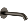 Излив настенный 19 см Remer X Style 91XL70GM, оружейная сталь PVD