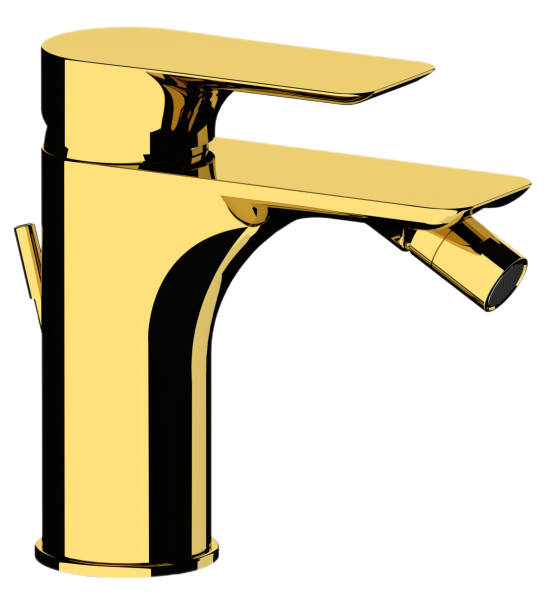 Смеситель для биде Remer Infinity I20DO, золото глянцевое