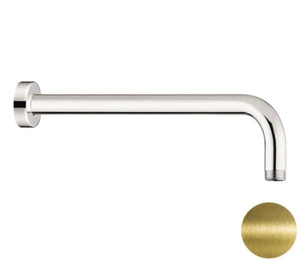 Кронштейн для верхнего душа 40 см Remer 343L40VO, состаренная латунь