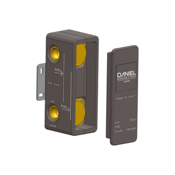 Скрытая часть на 2 выхода Daniel DANBOXD2