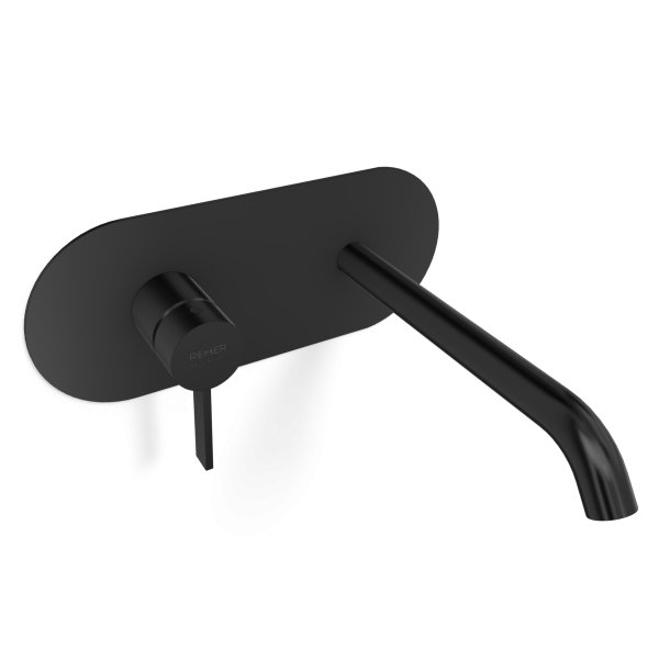 Смеситель для раковины Remer Metrica MC15WBCFP, черный брашированный хром